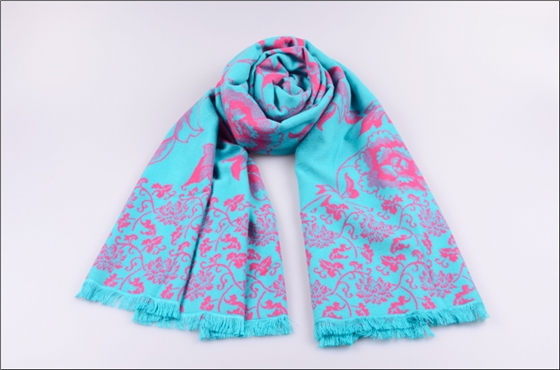 提花披肩 拉絨披肩 女士披肩批發(fā)