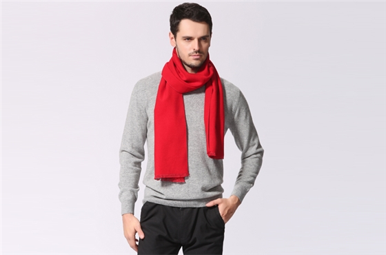 真絲圍巾 拉絨圍巾 大紅圍巾