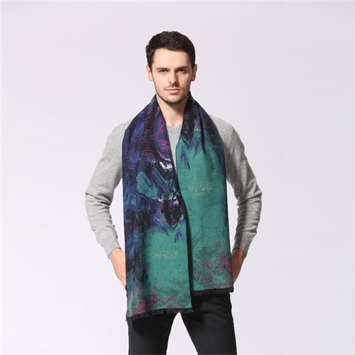 油畫藝術(shù)圍巾