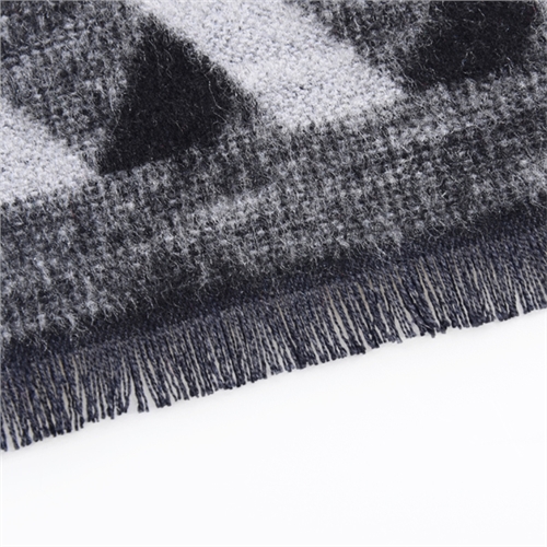 男士真絲條紋圍巾