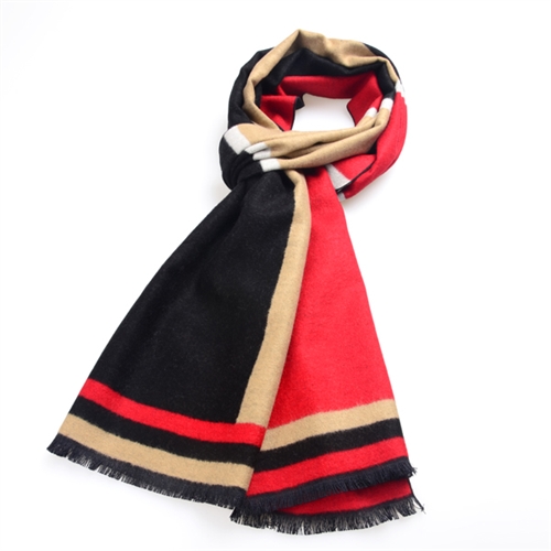 新款秋冬男士圍巾