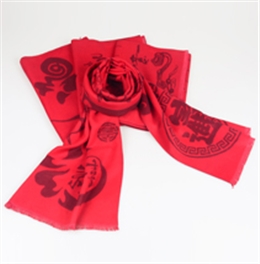 招財(cái)進(jìn)寶圍巾