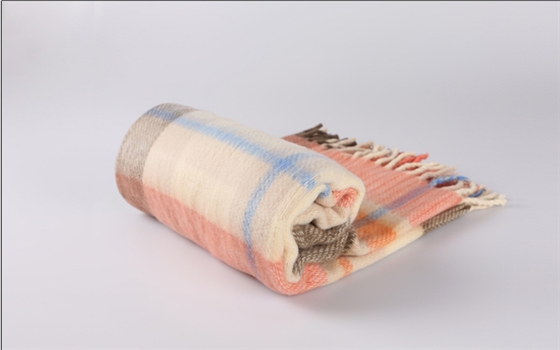 價格透明:羊絨圍巾純色 圍巾圖