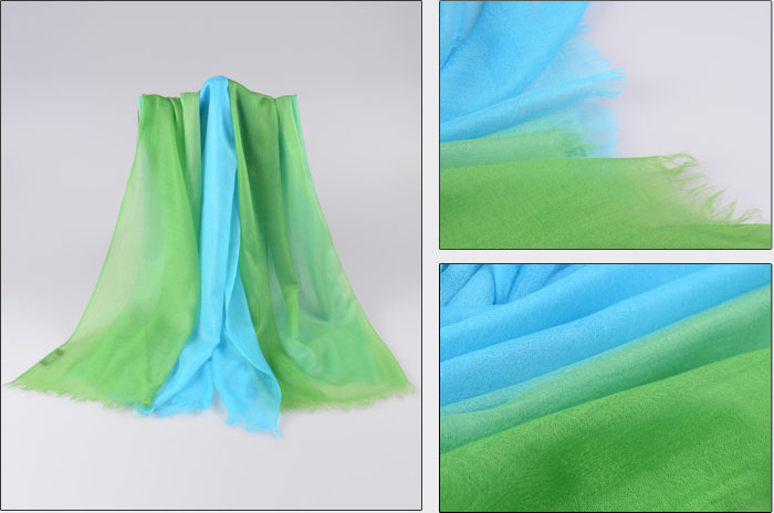 羊絨圍巾 漸變圍巾 圍巾定制 女士披肩