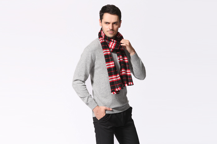 真絲圍巾  拉絨圍巾 格子圍巾