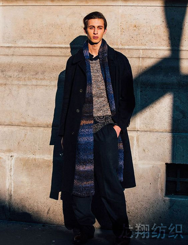 流行男士圍巾