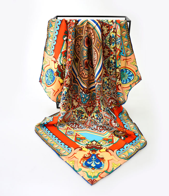 異域風情絲巾整體圖