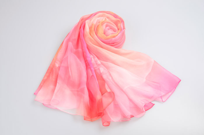 五光十色絲巾細(xì)節(jié)圖