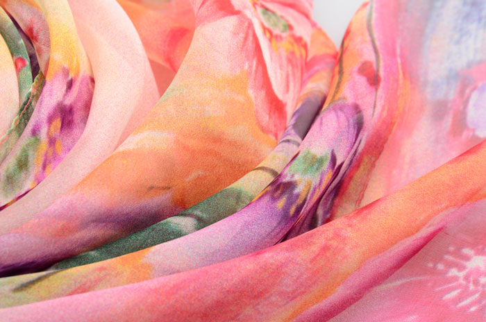 春華秋實(shí)絲巾細(xì)節(jié)圖