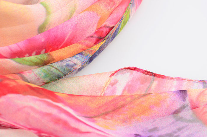 春華秋實(shí)絲巾細(xì)節(jié)圖