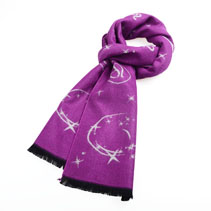 時尚提花星座圍巾