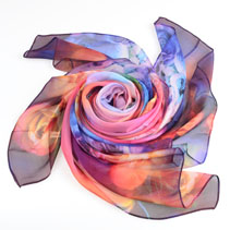 新款三八節(jié)雪紡絲巾